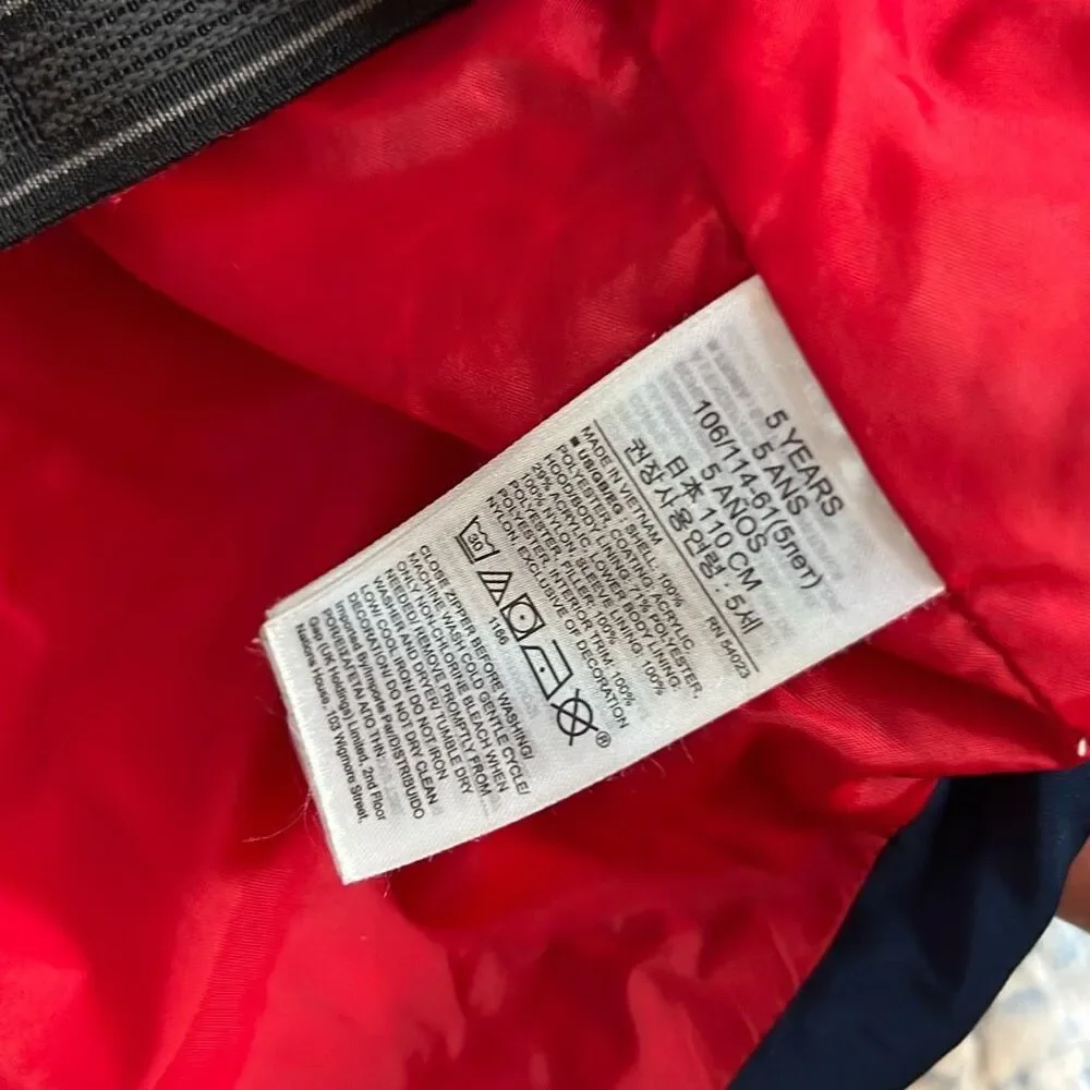 Baby Gap ColdControl Max Puffer Jacket 5T Navy